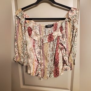 Boho Top- sz L